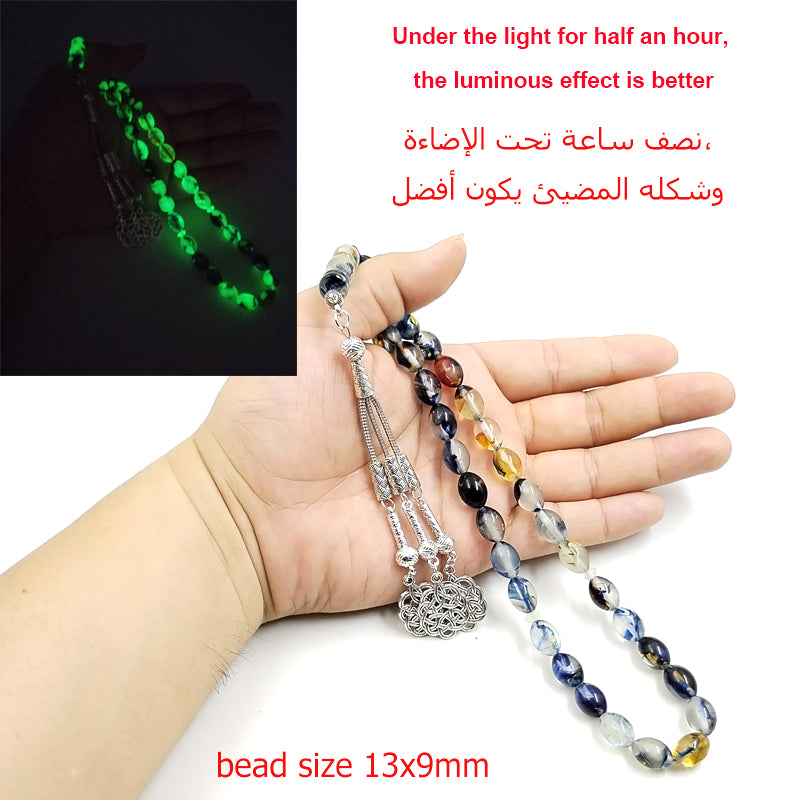 سبحة مميزه مستكة مضيئة في الظلام
