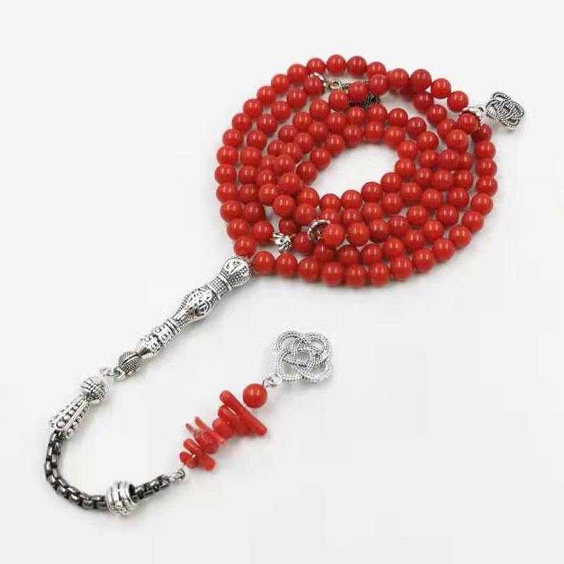 سبحة مرجان 6 ملي 100 خرز - Albashan