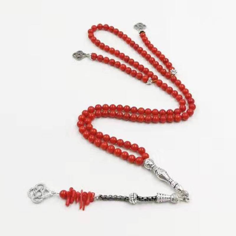 سبحة مرجان 6 ملي 100 خرز - Albashan