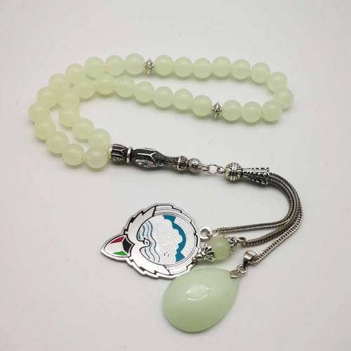 سبحة كويت حجر مضيئ مع الاكسسوار مميزه - Albashan