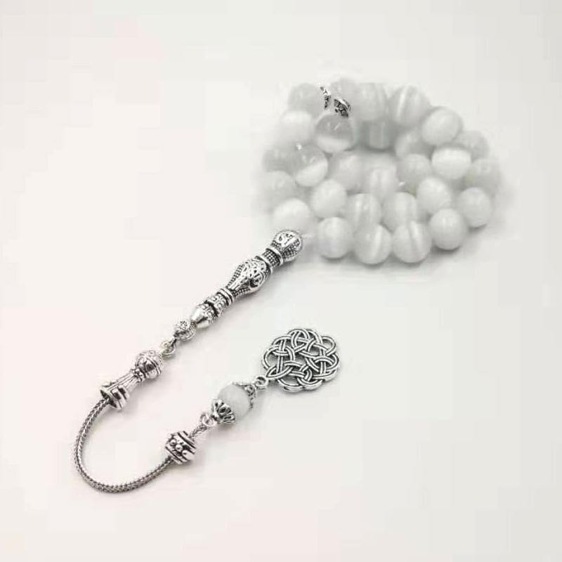 سبحة حجر عين القط جودة عالي - Albashan