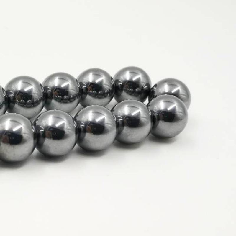 Natural Terahertz Stone tasbih Energy stone 33Paryer beads Muslim misbaha Man's bracelet - Bashatasbih