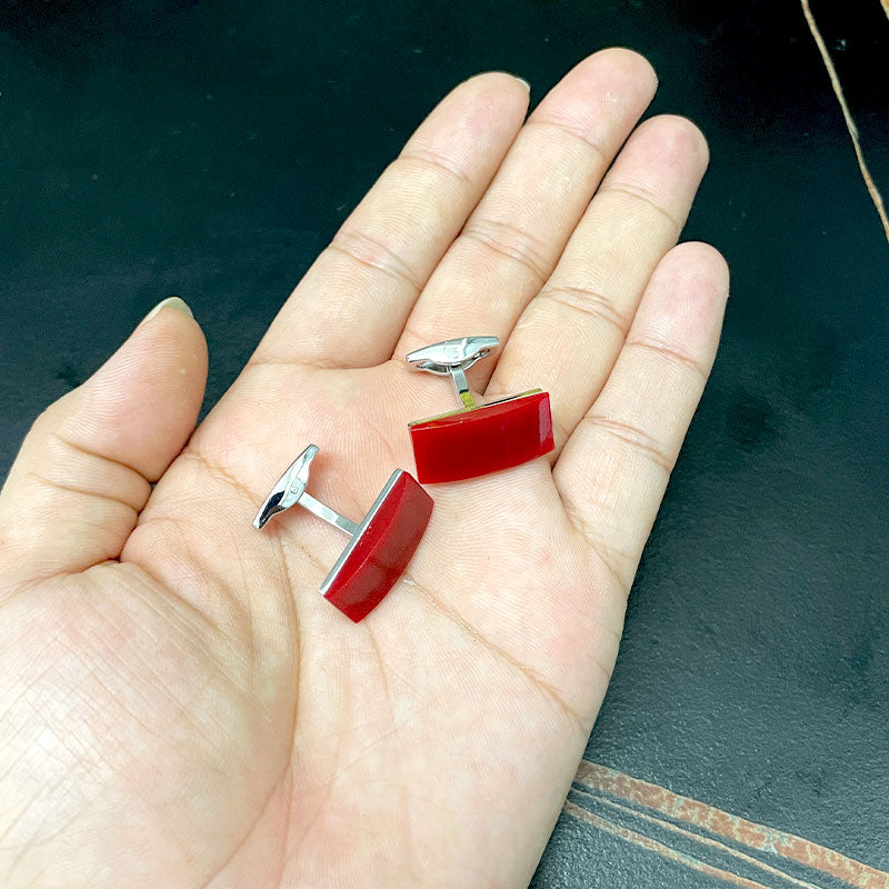 كبك مطعمة بالحجر عقيق اسود