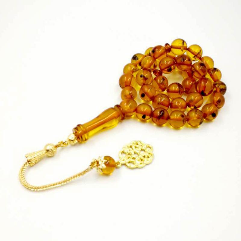 Insect Rosary personality Tasbih Golden tassel My orders prayer beads pusheen Man's Golden Accessories Misbaha insect Bracelets - Bashatasbih