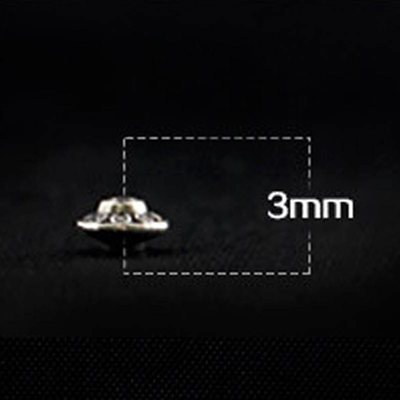 خرز فواصل لون فضي و ذهبي - Albashan