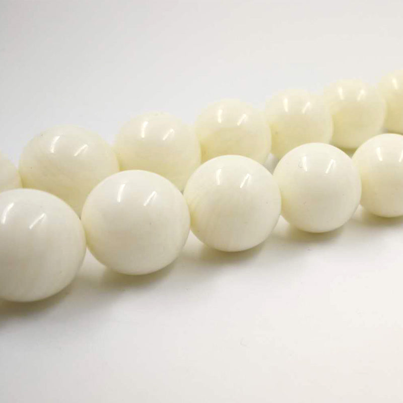 سبحة مستكة بيج لون عاج المقلد