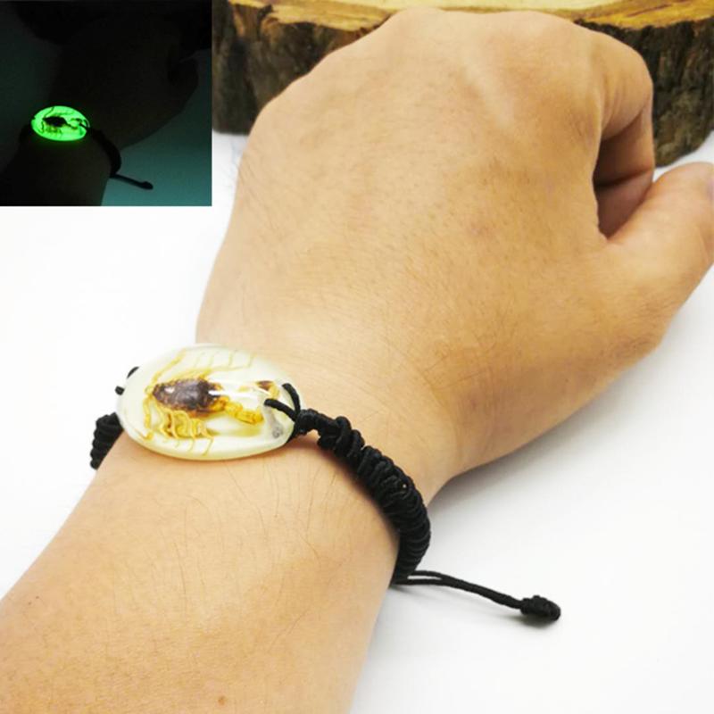 REAL Luminous scorpion bracelet - Bashatasbih