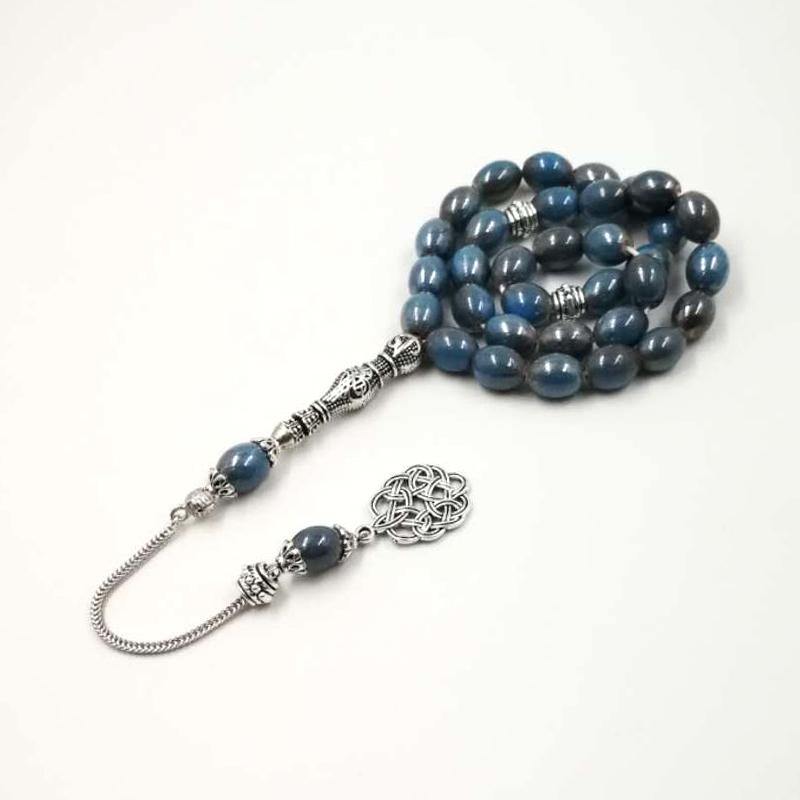 turkish design Ceramics Tasbih 33 Beads 2019 new style tesbih Metal tassels March 8 Gift Islam bracelets Muslim Gift rosary - Bashatasbih