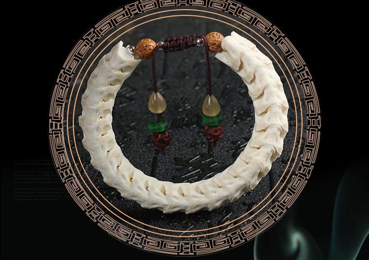 Natural Snake bone bracelet - Bashatasbih