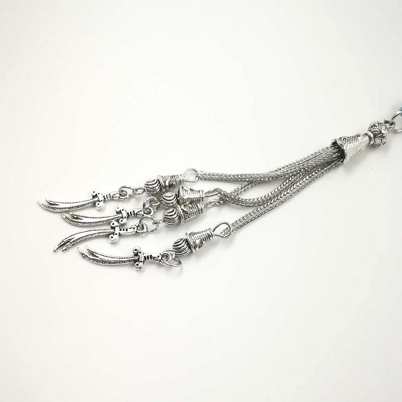 سبحة حجر فيروز ازرق - Albashan