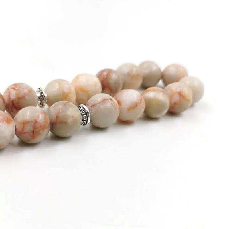 سبحة حجر جاسبر مميزة - Albashan