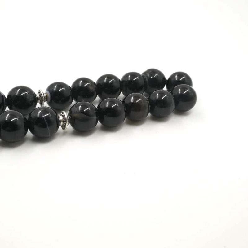 Agates Tasbih Man's bracelets misbaha prayer beads 33 66 99 accessories Personality Gift for Muslim man or women - Bashatasbih