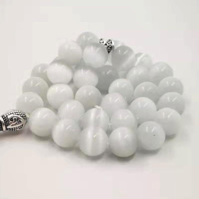 سبحة حجر عين القط جودة عالي - Albashan