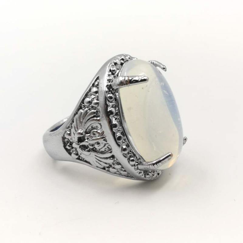 خواتم مطعمة بالحجر اوبال - Albashan