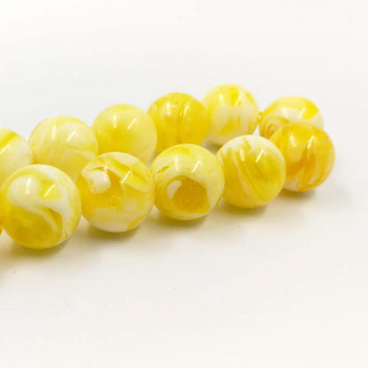 turkish design ambers Big Tasbih 33 Resin Beads yellow color tesbih Metal tassels of high quality Islam bracelets Muslim rosary - Bashatasbih