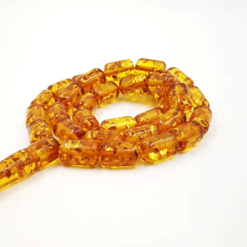 Resin Tasbih 33 Beads Man's Resin Muslim rosary Cotton tassel Islam Fashion bracelet Arabic Misbaha - Bashatasbih
