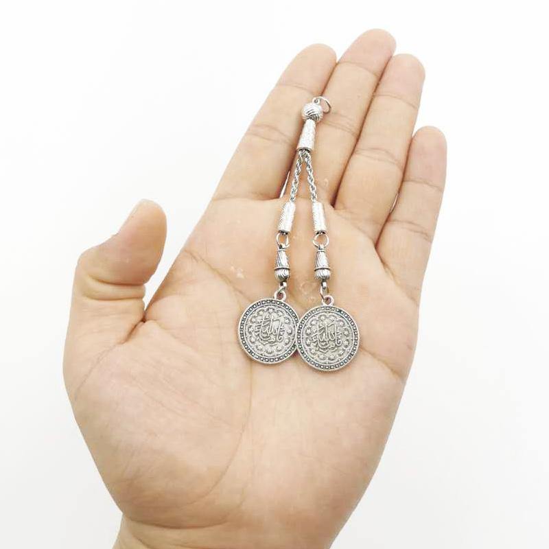 شرابة السبحة معدنية 2 سلسلة - Albashan