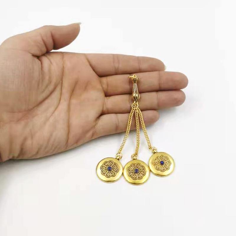 شرابة سبحة معدني ذهبي - Albashan