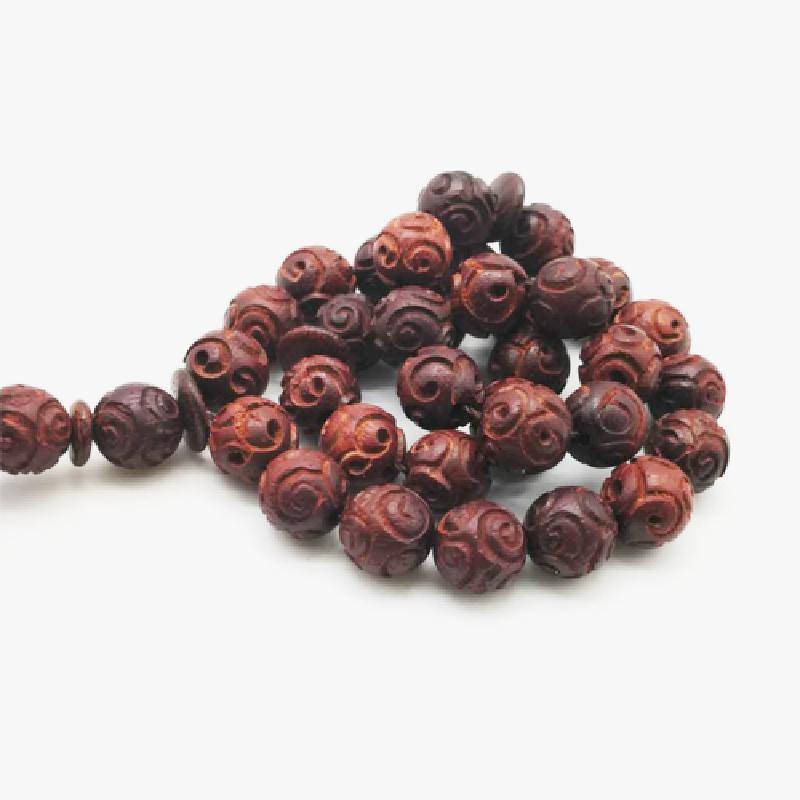 Natural Zambian sandalwood Tasbih 33 beads (no smell) Man's Misbaha Blood sandalwood Misbaha Bracelets continuously updated - Bashatasbih