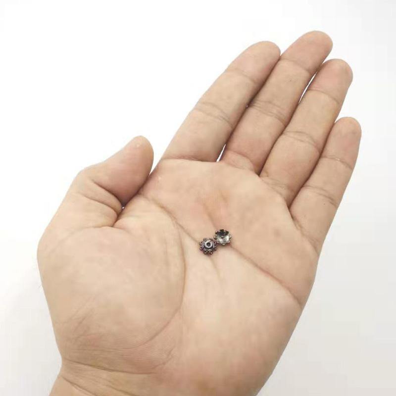 Black alloy parts making tasbih Metal fittings tassels cap Tasbih accessories muslim misbaha Black beads - Bashatasbih