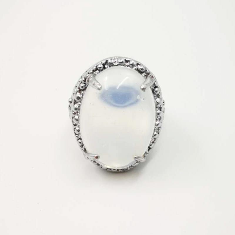 خواتم مطعمة بالحجر اوبال - Albashan