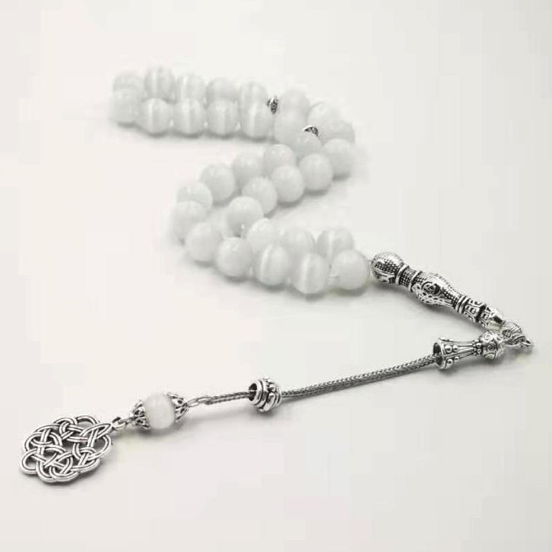 سبحة حجر عين القط جودة عالي - Albashan