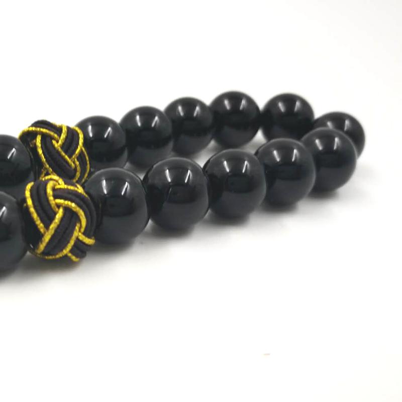 Natural Black Agates rosary Muslim Tasbih gift islam misbaha Man's Onxy prayer beads 33 66 99beads stone Rosary - Bashatasbih