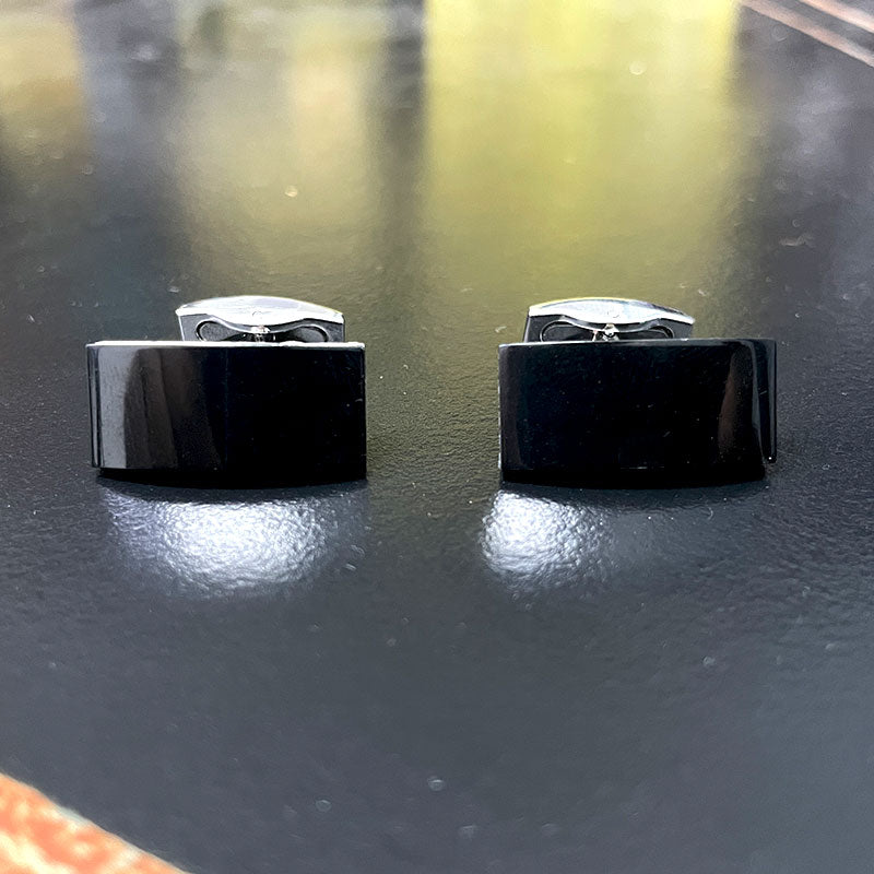 كبك مطعمة بالحجر عقيق اسود