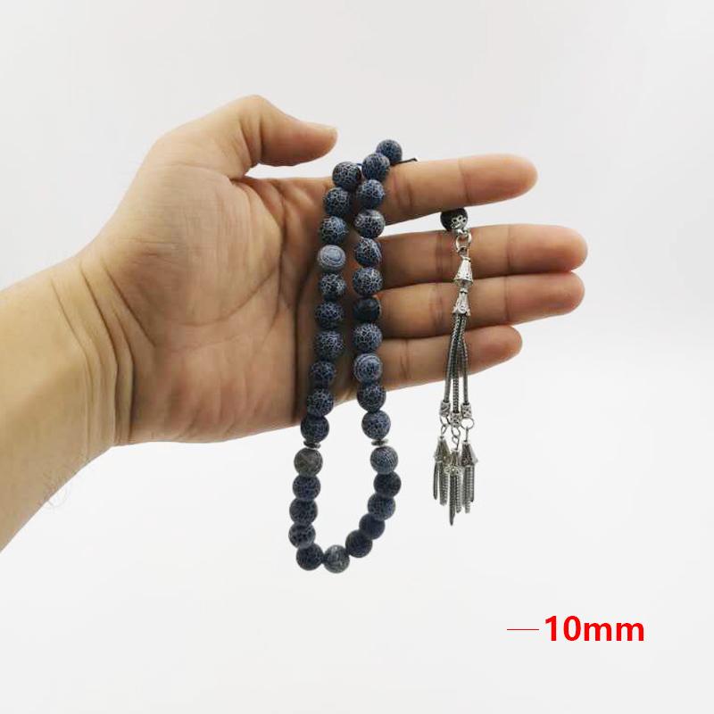 Tasbih Weathered agate stone - Bashatasbih