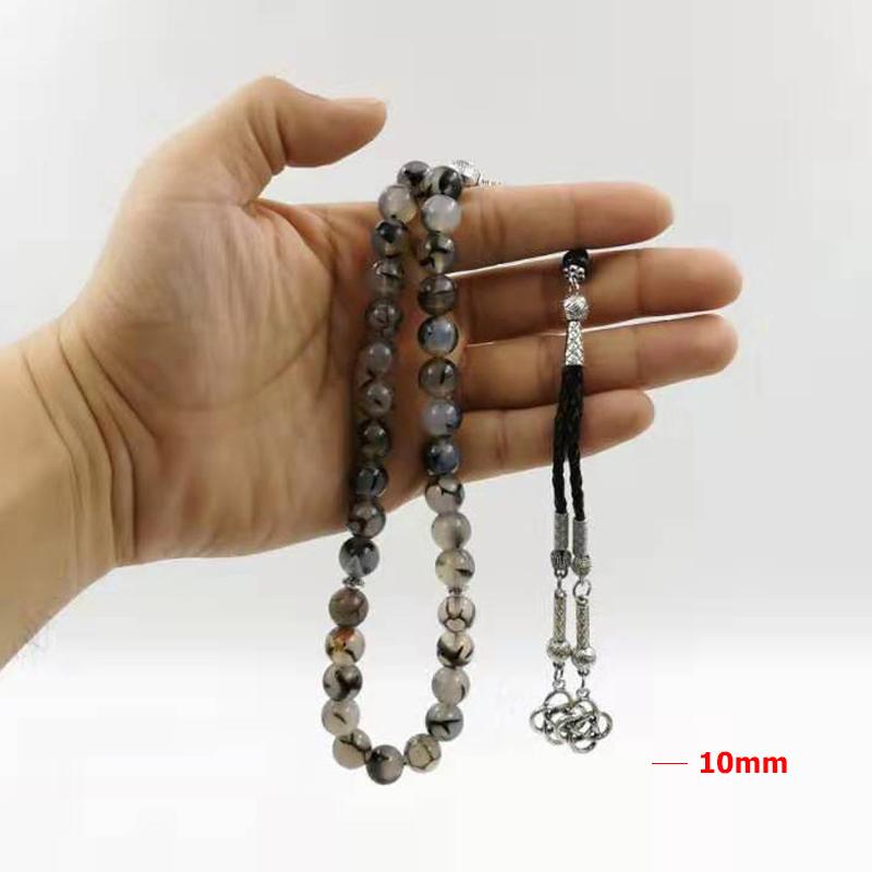 سبحة عقيق اسود مميزه