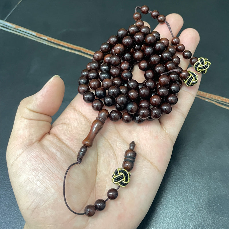 سبحة رجاليه خشب الكوك طبيعي