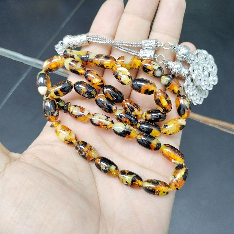 سبحة مستكة مميزه مع طربزونة معدنية