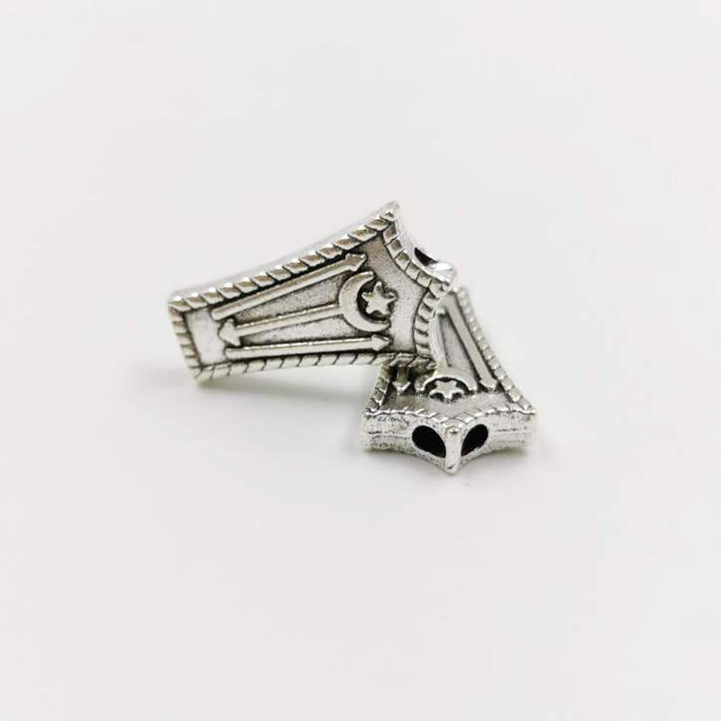 New arrival 5 pieces Metal fittings Making tasbih tassels cap misbaha accessories - Bashatasbih