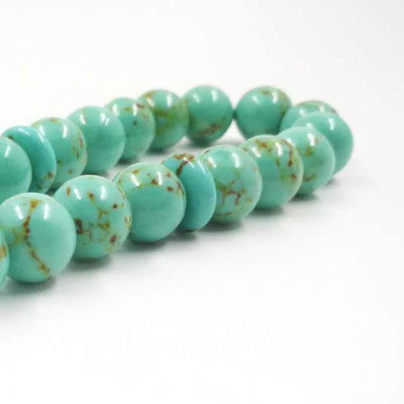 Afghanistan Turquois TASBIH prayer beads 33 beads stone sbah - Bashatasbih