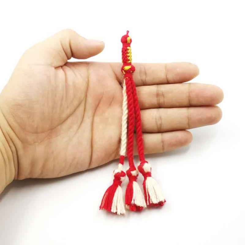 Turkish Karakisheh Tasbih Tassels Handmade Classic Tesbih Tassel Red and yellow Color Karkoosha Islam Rosary Tassels - Bashatasbih
