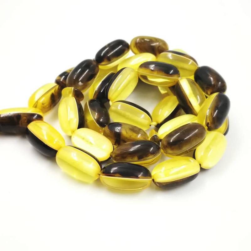 Ambers Tasbih 33 Muslim Rosary Resin Beads Islamic Misbaha Mastkhan New style prayer beads Muslims Man's bracelet - Bashatasbih