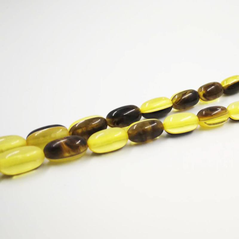 Ambers Tasbih 33 Muslim Rosary Resin Beads Islamic Misbaha Mastkhan New style prayer beads Muslims Man's bracelet - Bashatasbih