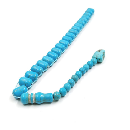 سبحة حجر فيروز الاكسسوار تركي بيدي