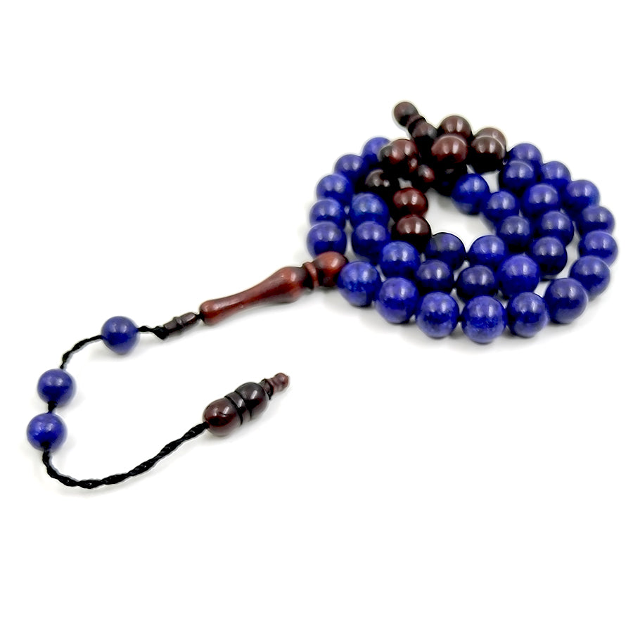 سبحة حجر الازورد مع كوك