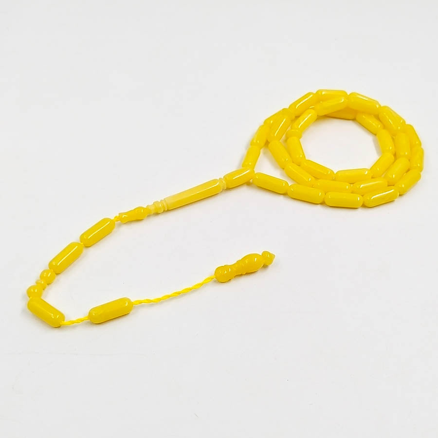 سبحة مستكة اصفر