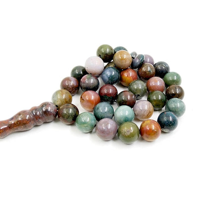 سبحة حجر عقيق هندي