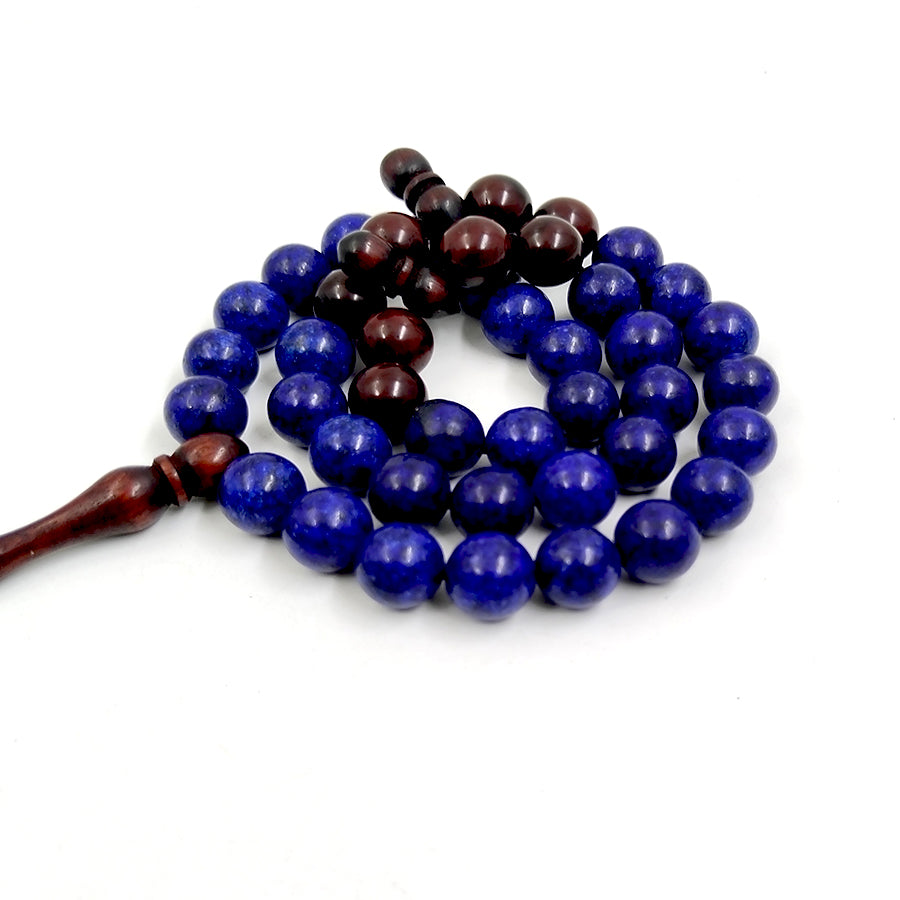 سبحة حجر الازورد مع كوك