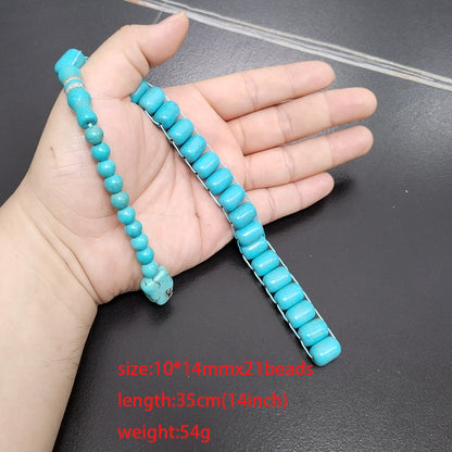 سبحة حجر فيروز الاكسسوار تركي بيدي