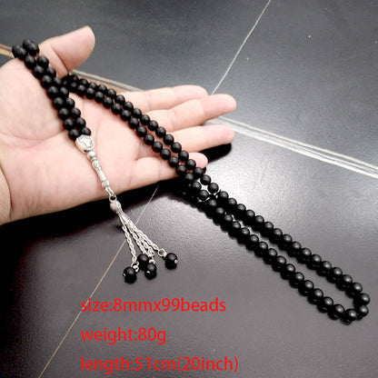 سبحة 99 خرز من احجار طبيعي