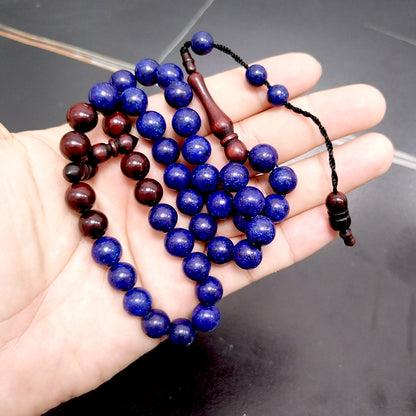 سبحة حجر الازورد مع كوك