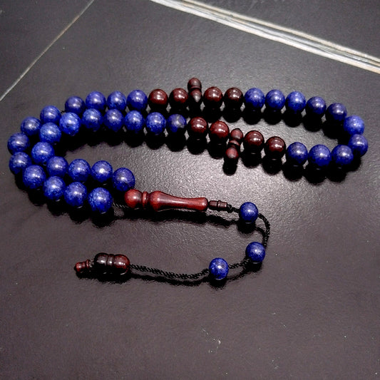 سبحة حجر الازورد مع كوك