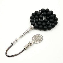 Rare Tasbih New Agates Rosary with Historical writing Accessories 33 Tasbih Muslim misbaha Man&#39;s Onxy prayer beads 33 66 99 - Bashatasbih تحميل الصورة في عارض المعرض
