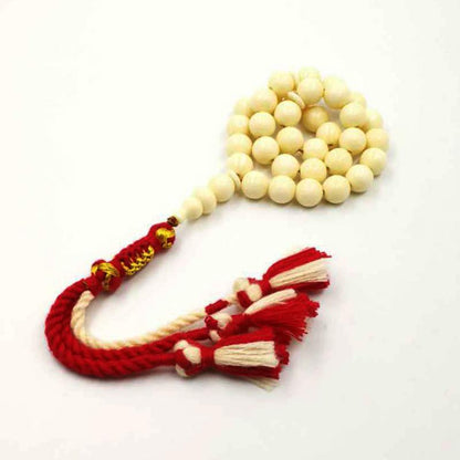 Resin Imitation ivory Tesbih 33 66 99beads handmade tassels Misbaha - Bashatasbih