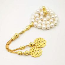 Women‘s Natural Freshwater pearl Tasbih 33 66 99Muslim prayer beads gift bracelet Misbaha Turkish Kazaz fashion Islamic jewelry - Bashatasbih تحميل الصورة في عارض المعرض
