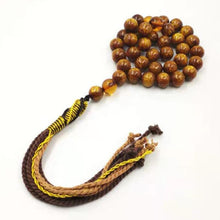 Muslim Man&#39;s Resin Tasbih 33 66 99beads with insect beads Turkey Royal handmade tassels New design Misbaha Muslim Rosary - Bashatasbih تحميل الصورة في عارض المعرض
